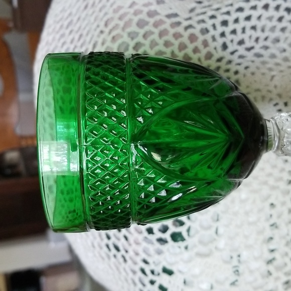 Vintage Luminarc Crystal D Arques Durand Wine Glass Water Goblet - Picture 2 of 3